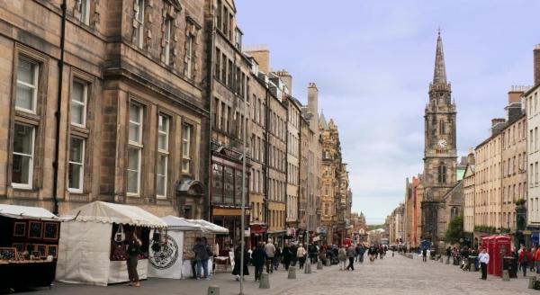 Queen Street Boutique Suites Эдинбург Экстерьер фото The Royal Mile